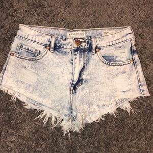 Pacsun Bullhead high rise shirt